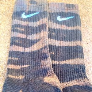 Custom Reverse Dyed Nike Socks